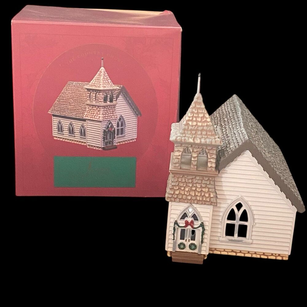 Hallmark Sarah Plain and Tall Collection The Country Church HO Scale 1994